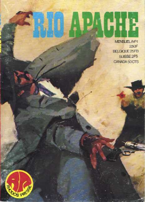 Scan de la Couverture Rio Apache n 1